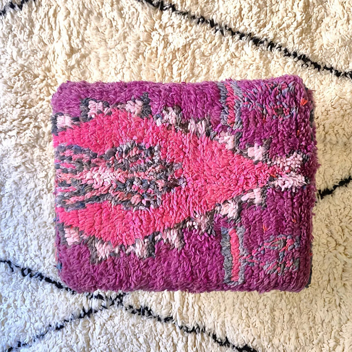 Vintage Rug Ottoman | Design Rose