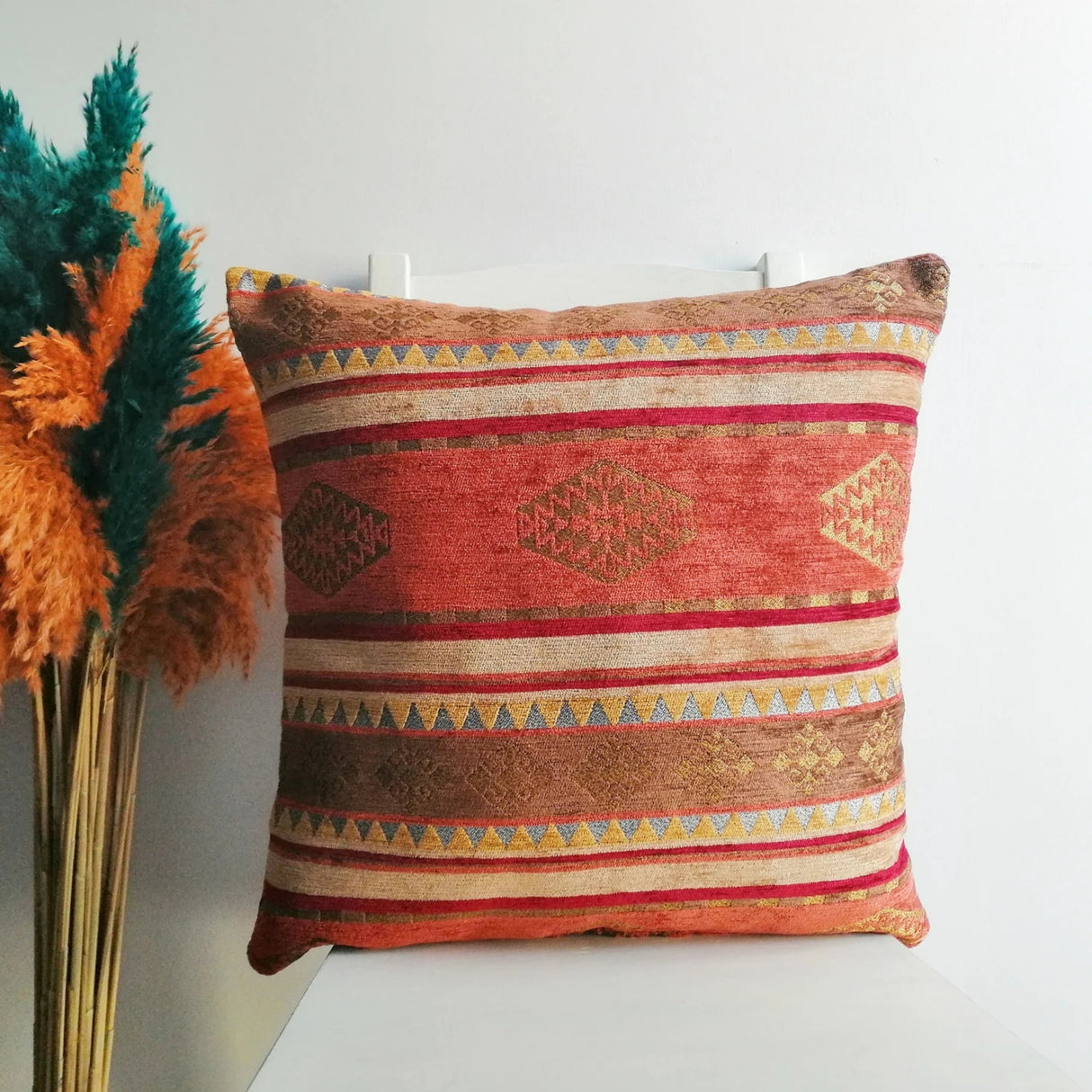 Turkish Kilim Pillow Cover | Design Konya