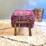 Vintage Rug Ottoman | Design Rose