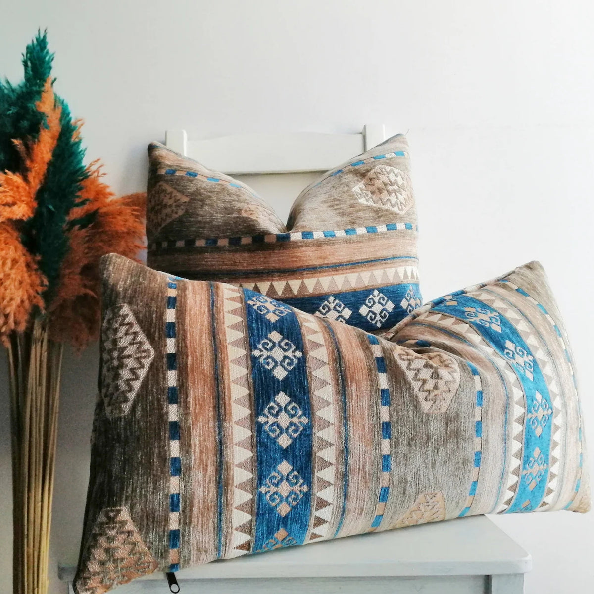 Turkish Kilim Pillow Cover | Design Falez