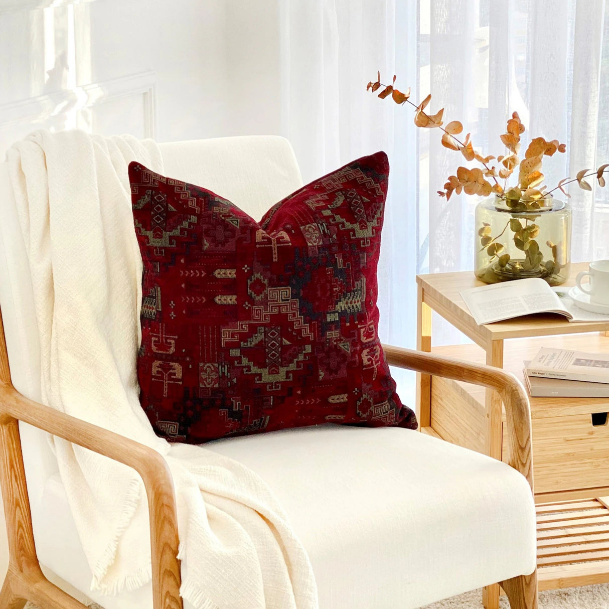 Turkish Kilim Pillow Cover | Design Cihanbeyli