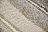 Yün El Dokuma Çizgili Antika Kilim / Aktepe 162 x 246 cm