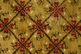 Çiçek Motifli El Dokuma Vintage Halı / Balkaya 148 x 285 cm
