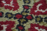 Çiçek Motifli El Dokuma Vintage Halı / Balkaya 148 x 285 cm