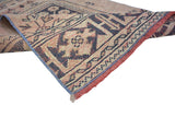 Vintage  El Dokuma Pastel Antika Yolluk / Adilcevaz 81 x 350 cm