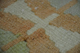 Vintage El Dokuma Yün Kilim / Toklu 203 x 310 cm