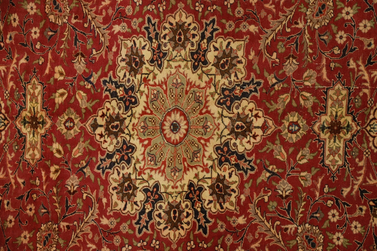 Yün El Dokuma Antika Halı / Yarpuzlu 200 x 298 cm